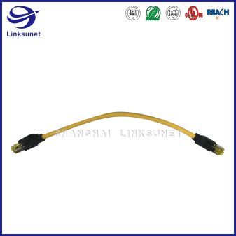 TM31P 8PIN CAT6 插頭六類(lèi)網(wǎng)絡(luò)線(xiàn)線(xiàn)束